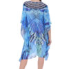 Short Printed Kaftan Back Picture