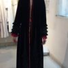 Velvet Front open Abaya