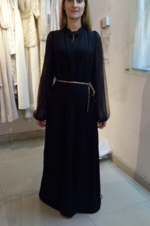 Abaya dress with belt