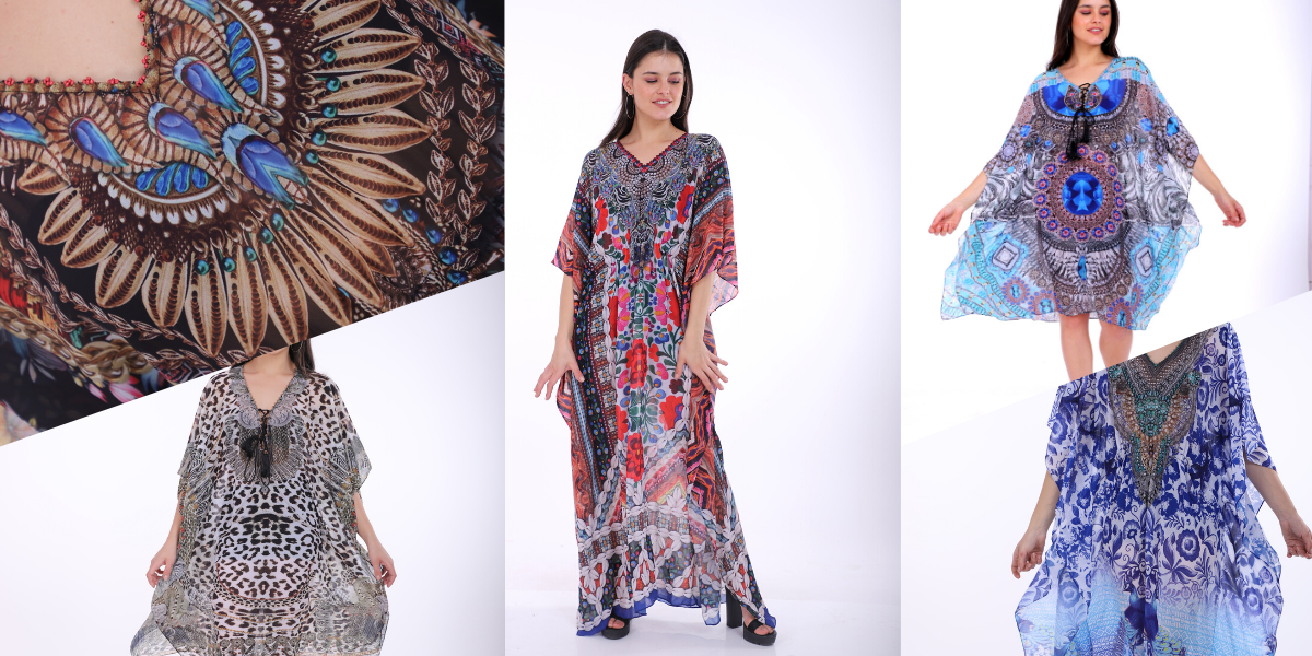 Digital Printed Kaftans