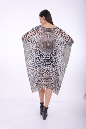 Alternative view of Printed Kaftan 104