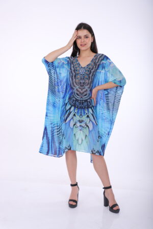 Printed Kaftan KF106