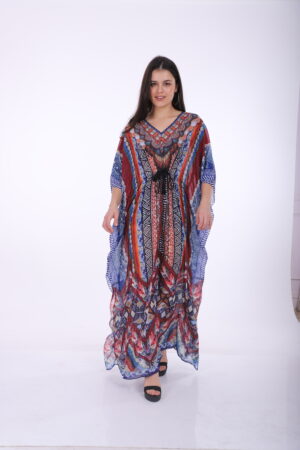 Printed Kaftan KF107