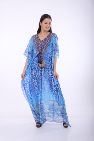 Printed Kaftan KF113