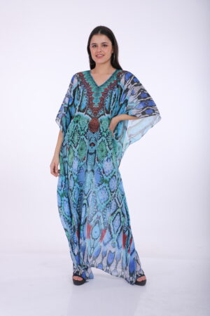 Printed Kaftan KF221