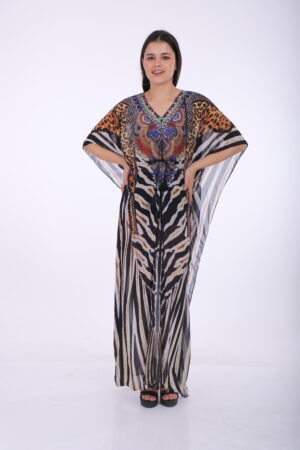 Printed Kaftan KF222