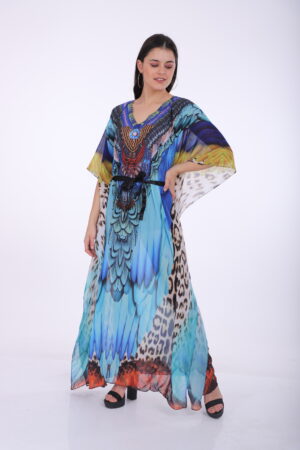 Printed Kaftan KF223