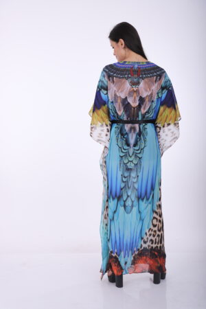 Alternative view of Printed Kaftan KF223