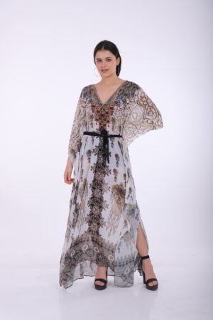 Printed Kaftan KF224