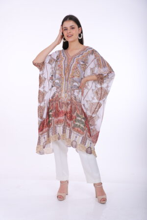 Printed Kaftan KF225